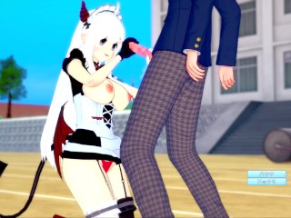 【エロゲーコイカツ！】VTuber ヴェイベ(Veibae)3DCG巨乳アニメ動画(バーチャルYoutuber)[Hentai Game Koikatsu! Veibae(Anime 3DCG