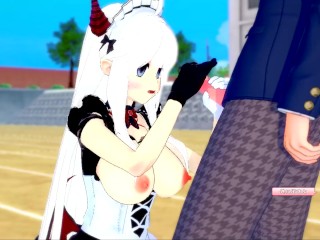 【エロゲーコイカツ！】VTuber ヴェイベ(Veibae)3DCG巨乳アニメ動画(バーチャルYoutuber)[Hentai Game Koikatsu! Veibae(Anime 3DCG