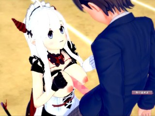 【エロゲーコイカツ！】VTuber ヴェイベ(Veibae)3DCG巨乳アニメ動画(バーチャルYoutuber)[Hentai Game Koikatsu! Veibae(Anime 3DCG