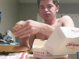 Taking it IN-N-OUT *SHIRTLESS* 