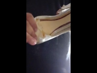 Silver charlote Russe heels 