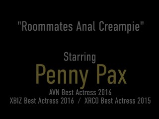 Pervy Roomie Wakes Up Horny Ginger Penny Pax For Anal Action