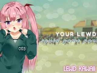 Your Lewd Squid Game Partner (Sound Porn) (English ASMR)