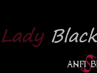 Lady Black slip facesitting preview