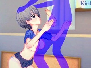 Hana Uzaki and I have deep fucking in her bed at home. - Uzaki-chan Wants to Hang Out! Hentai