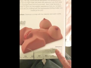 Unboxing and Toy Testing Review, Watch Me Cum Fast Using the PDX Plus Perfect DD’s Masturbator