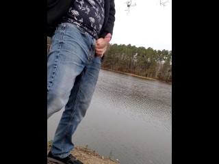 Firebush, ginger & ginger dick edging outside part 2 slow mo