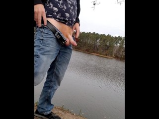 Firebush, ginger & ginger dick edging outside part 2 slow mo