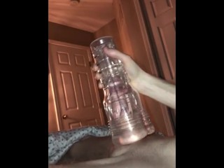 Anal Fleshlight Makes Me Cum Inside Quick