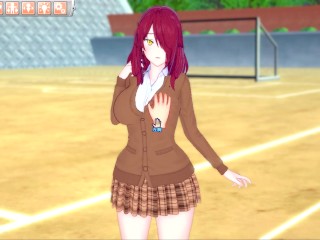 【エロゲーコイカツ！】食戟のソーマ 小林竜胆3DCG巨乳アニメ動画[Hentai Game Koikatsu! Food Wars! Rindou Kobayashi(Anime 3DCG Video