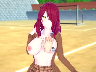 【エロゲーコイカツ！】食戟のソーマ 小林竜胆3DCG巨乳アニメ動画[Hentai Game Koikatsu! Food Wars! Rindou Kobayashi(Anime 3DCG Video