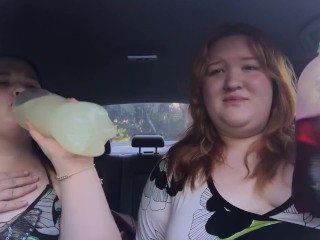 BBW Double Soda Chug + burps | TEASER