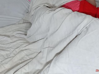 hubby fucks sister in law on the same bed with her indian big ass wife