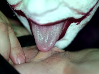 Pussy Eat Clit Lick JOKER & HarleQuin Light My Wolf Moon Fire - Foxxy