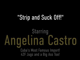 Thick Twerking Hottie Angelina Castro Sucking Your Cock POV!