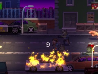 [KG/AM] LEWDAPOCALYPSE Hentai Evil - B路線流程 (第二次通關一定進入，這裡選222) ~ 生化危機的惡搞遊戲