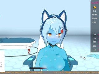 Anime AI becomes slime girl! Gets edged HARD for 2 hours! (CB VOD 14-12-21)