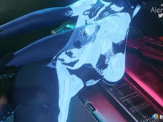Master Chief fills Cortana up (with sound) 3d animation hentai anime game ASMR voice Halo Infinite