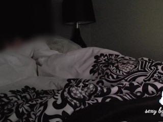 Milf gets really horny watching porn before bed. Has hard and longest orgasm. 