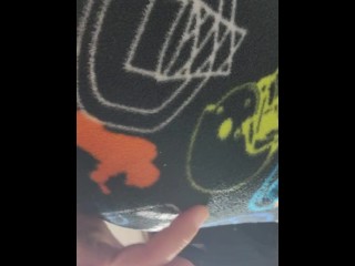 Grocery shopping gets Dolly E-xxx-traa saucy 😋 & supper Horny ; Plays w/tits in The Stall 