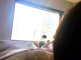 POV Fucking in Front of a Window in New York City so All Can See