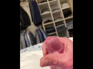 Massive slow mo cum shot 