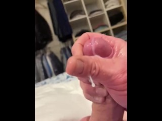 Massive slow mo cum shot 