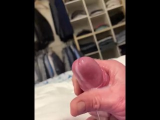 Massive slow mo cum shot 