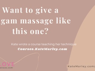 Sensual Prostate Massage & Intense Orgasms with Big Cumshot - Kate Marley