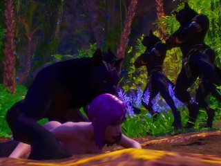 Furry flock werewolves | public jet orgasm