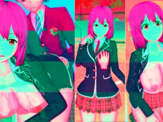 【エロゲーコイカツ！】食戟のソーマ 新戸緋沙子3DCG巨乳アニメ動画[Hentai Game Koikatsu! Food Wars! Hisako Arato(Anime 3DCG Video)]