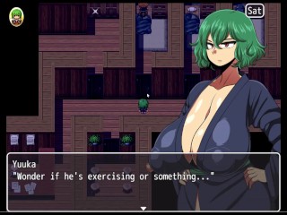 Yuka Scattred Shard Of The Yokai [PornPlay Hentai game] Ep.17 micro bikini photoshoot with pubes