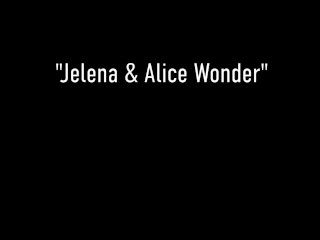 Sapphic Dildo Lovers Alice Wonder and Jelena Jensen Cum Hard