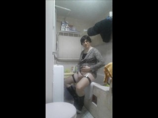 Patty crossdressser white basque