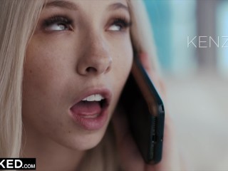 BLACKED Petite Blonde Kenzie gives into her deepest desires