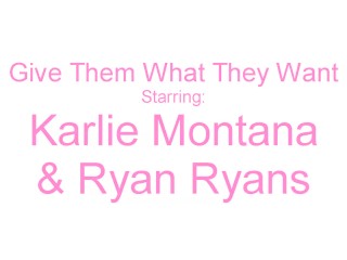 Tribbing Lesbians Karlie Montana And Ryan Ryans Please Those Moist Pussies!