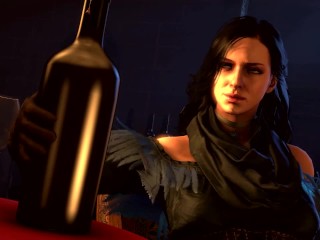 Futa Triss & Yennefer having a fun night