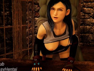 FF7R Tifa - Trouble in Don Corneo's Dungeon