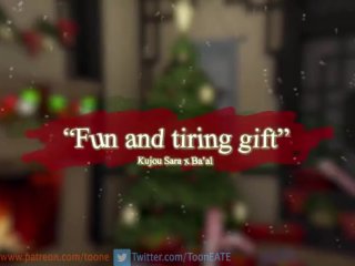 Kujou sara x Ba'al Fun and tiring gift | Genshin Impact | NSFW Animation