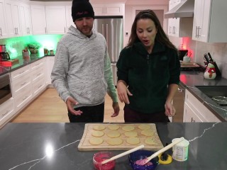 Making Christmas Cookies SFW