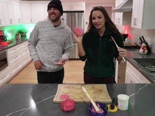 Making Christmas Cookies SFW
