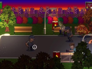 [KG/AM] LEWDAPOCALYPSE Hentai Evil - C路線流程 (第三次通關進入，前劇情一樣只留剪後面) ~ 生化危機的惡搞遊戲