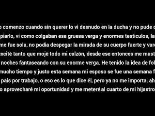 Relato erotico de una madrastra caliente que se folla al mayor de su actual esposo