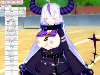 【エロゲーコイカツ！】VTuber ラプラス・ダークネス3DCG巨乳アニメ動画(バーチャルYoutuber)[Hentai Game Koikatsu! Laplus Darknesss (Anime