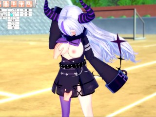 【エロゲーコイカツ！】VTuber ラプラス・ダークネス3DCG巨乳アニメ動画(バーチャルYoutuber)[Hentai Game Koikatsu! Laplus Darknesss (Anime
