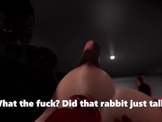 Andrea Rabbit Celebrates The New Year