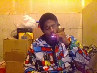 morning smoke 420 bud in the garage before work