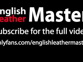 Salt and pepper DILF jerks and verbally humiliates you for being a cross dressing sissy PREVIEW