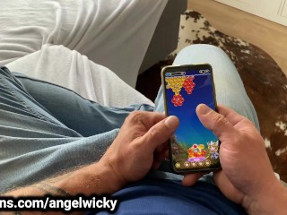 Angel Wicky POV boobjob 