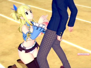 【エロゲーコイカツ！】フェアリーテイル ルーシィ3DCG巨乳アニメ動画[Hentai Game Koikatsu! FAIRY TAIL Lucy(Anime 3DCG Video)]